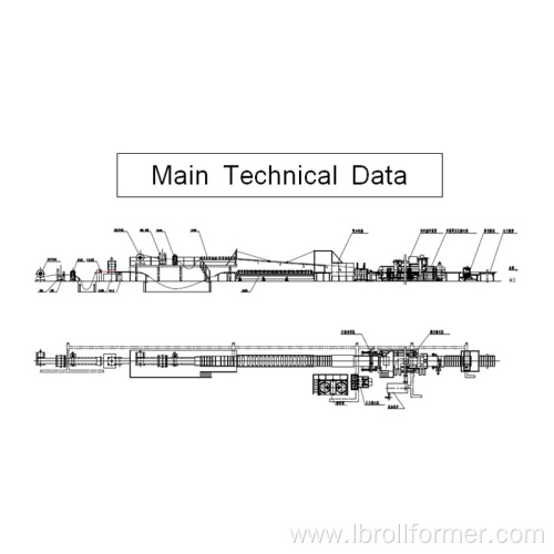 Garage Sectional Doors Panel Series Roll Forming Machines